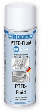 Флюид Спрей PTFE (400 мл), сухая смазка для пищевой промышленности WEICON wcn11301400 ― WEICON